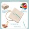 DIY Punch Needle Kit – Shih Tzu Dog & Flowers Embroidery Set for Beginners with Hoop, 20x20cm Handmade Wall Art Craft for Stress Relief and Home Decor